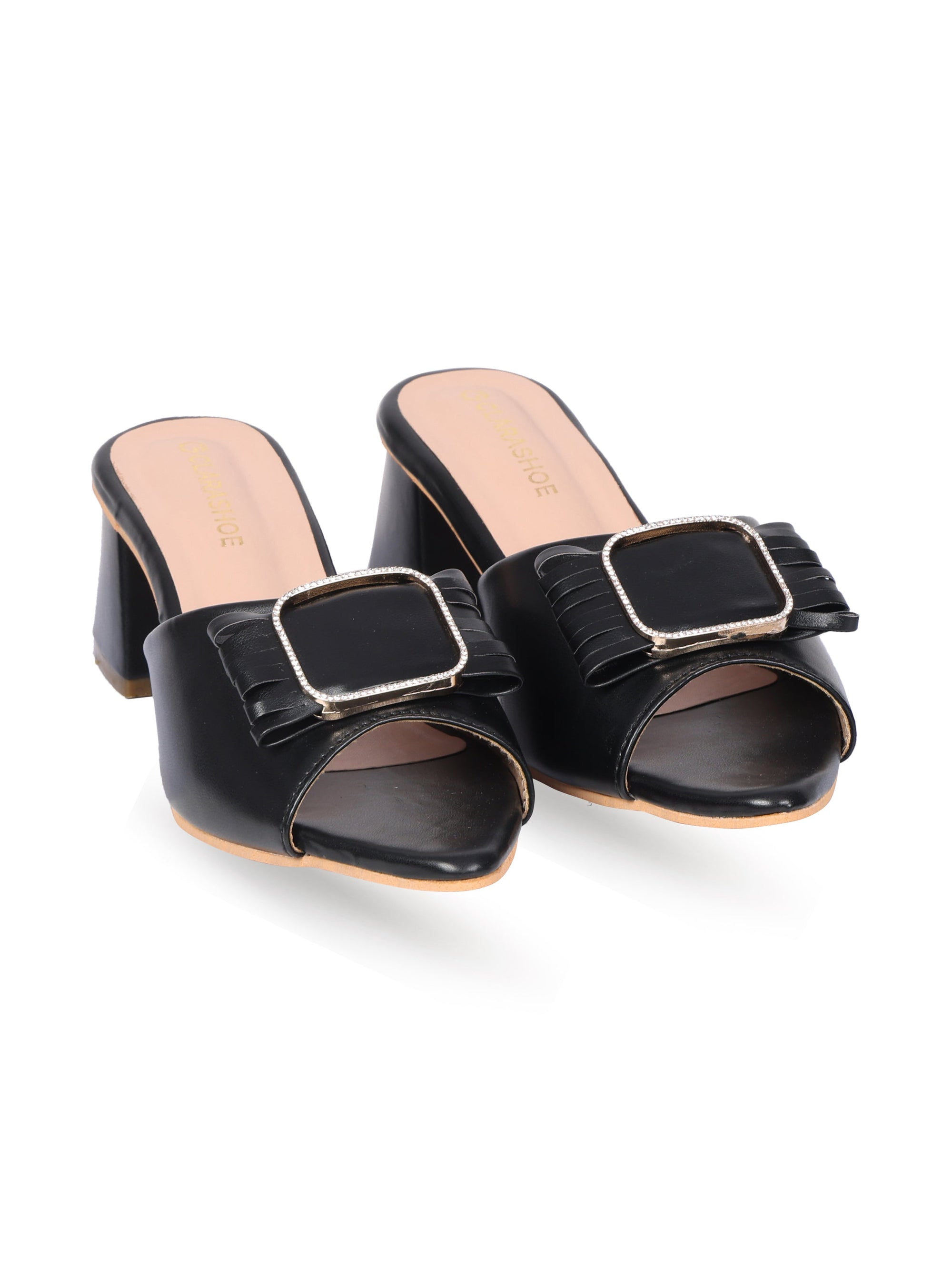 Charm Buckle Heels Clarashoe