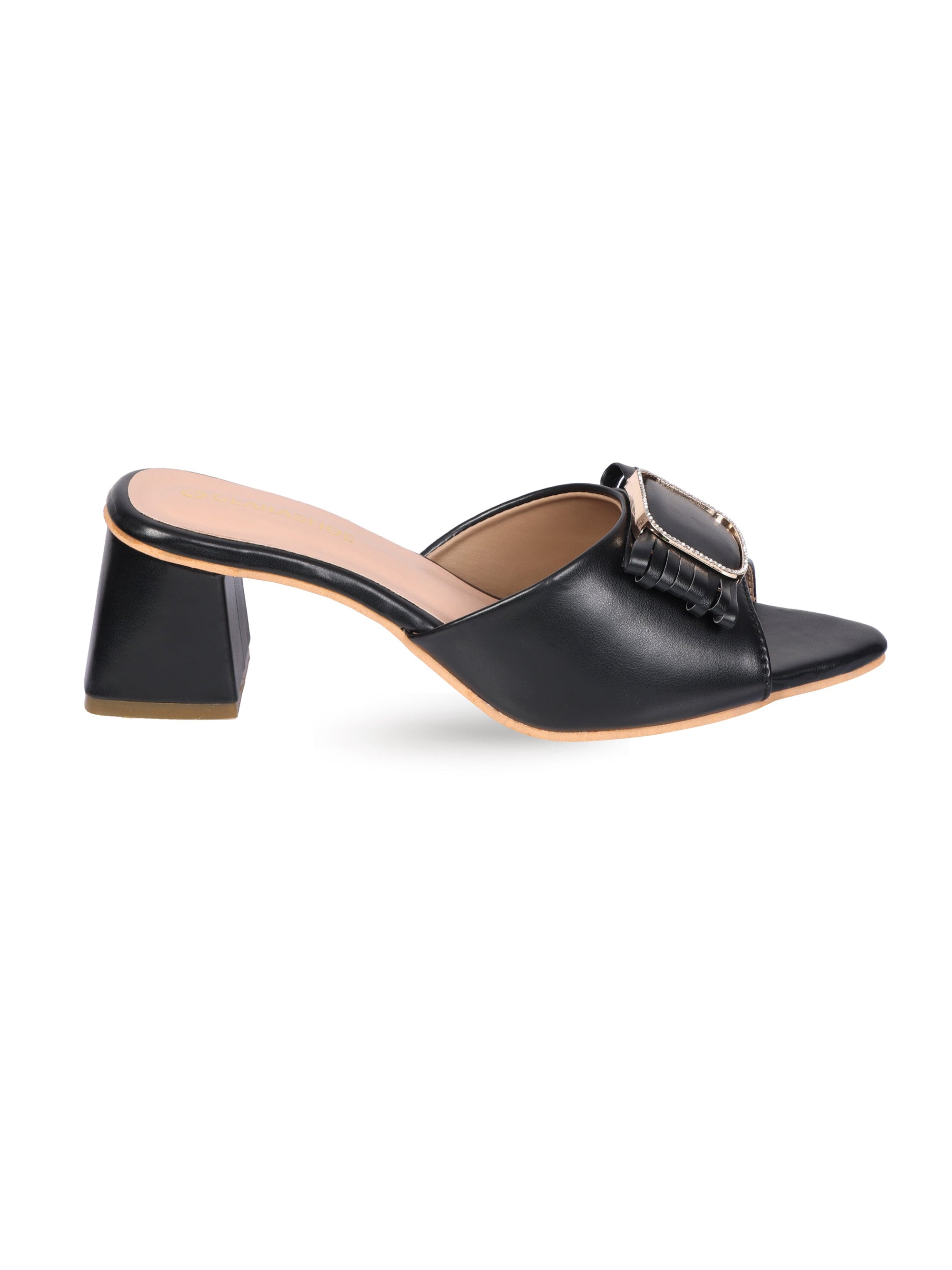 Charm Buckle Heels Clarashoe