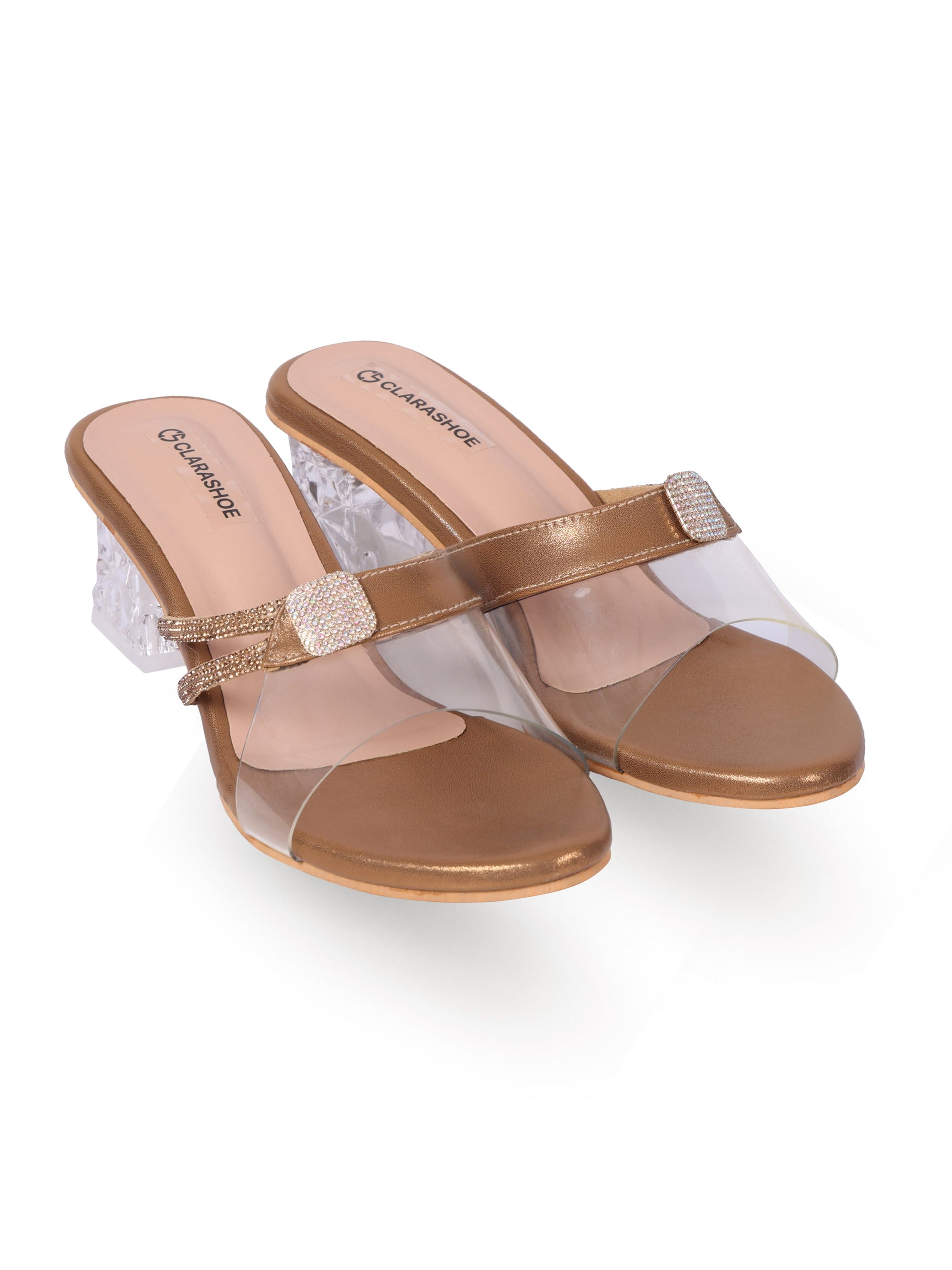Brown Glam Strap Clarashoe