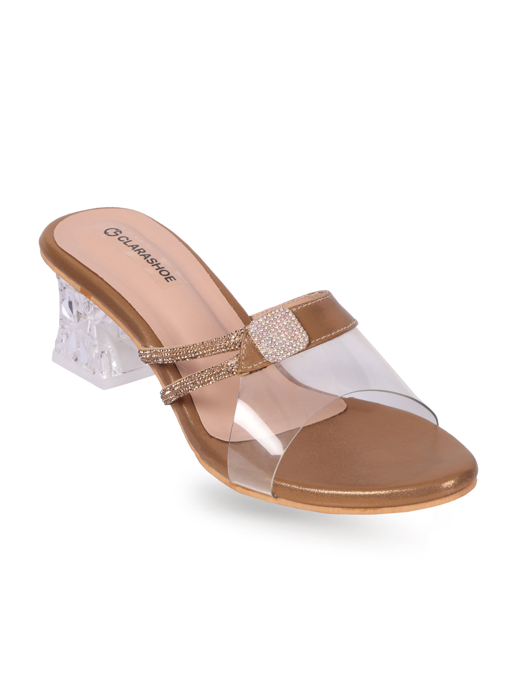 Brown Glam Strap Clarashoe