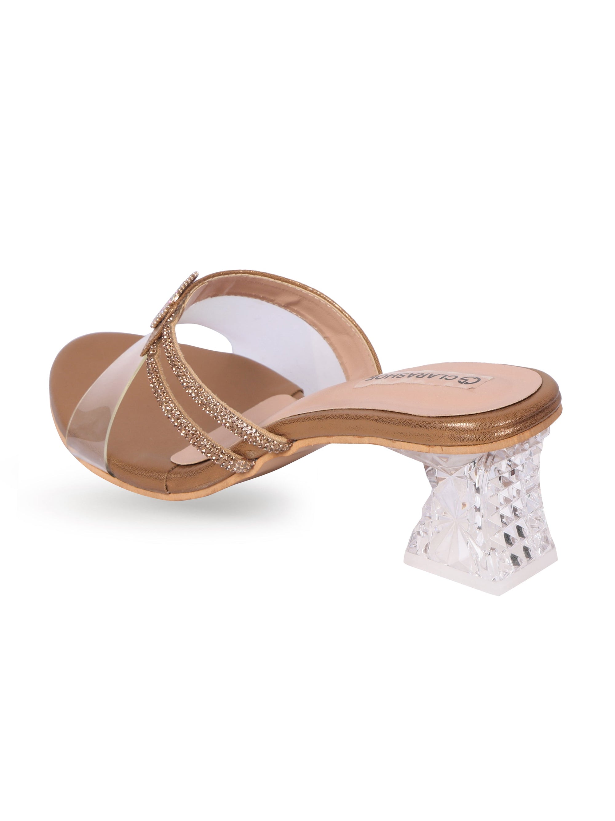 Brown Glam Strap Clarashoe