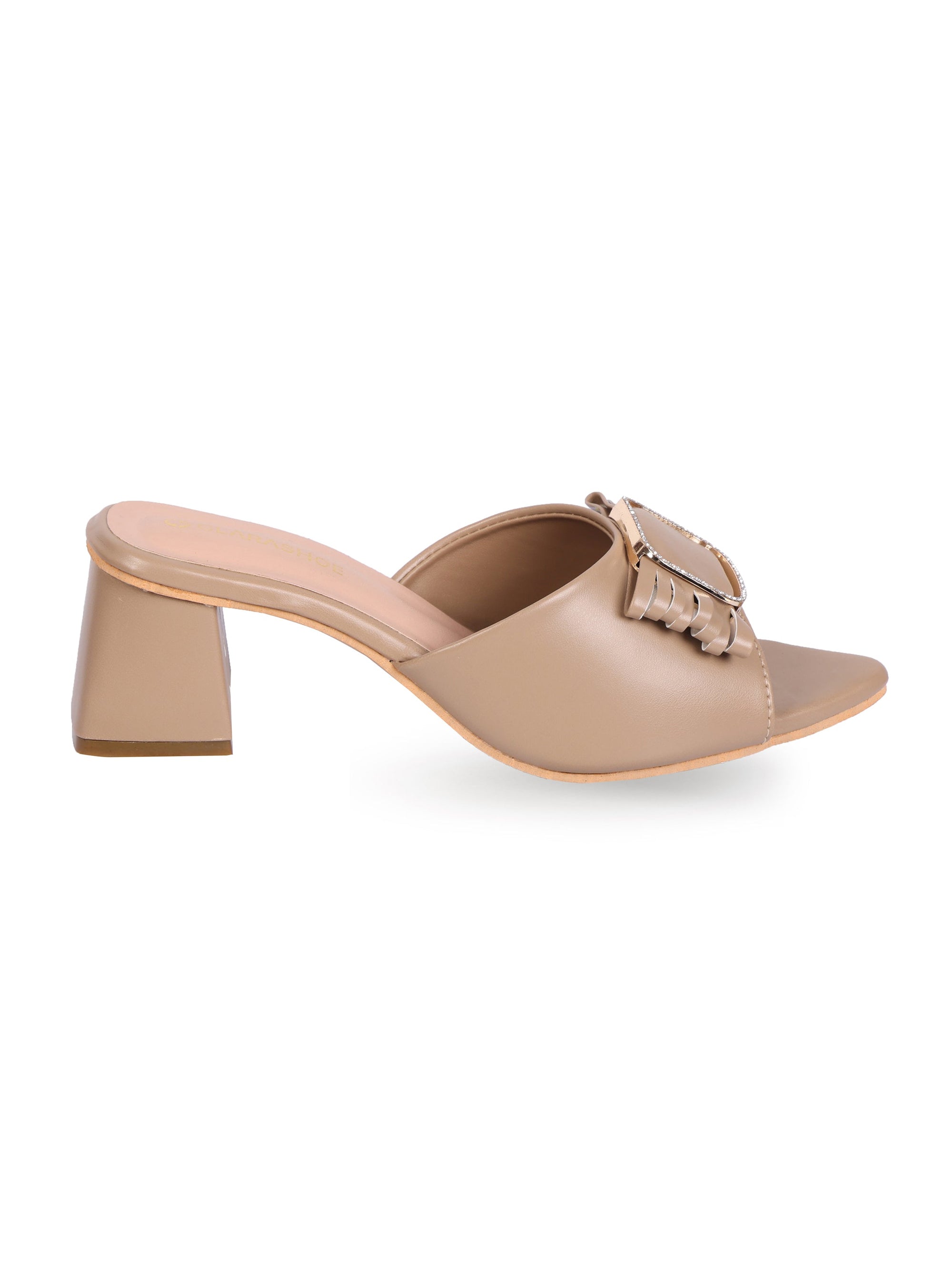 Charm Buckle Heels Clarashoe