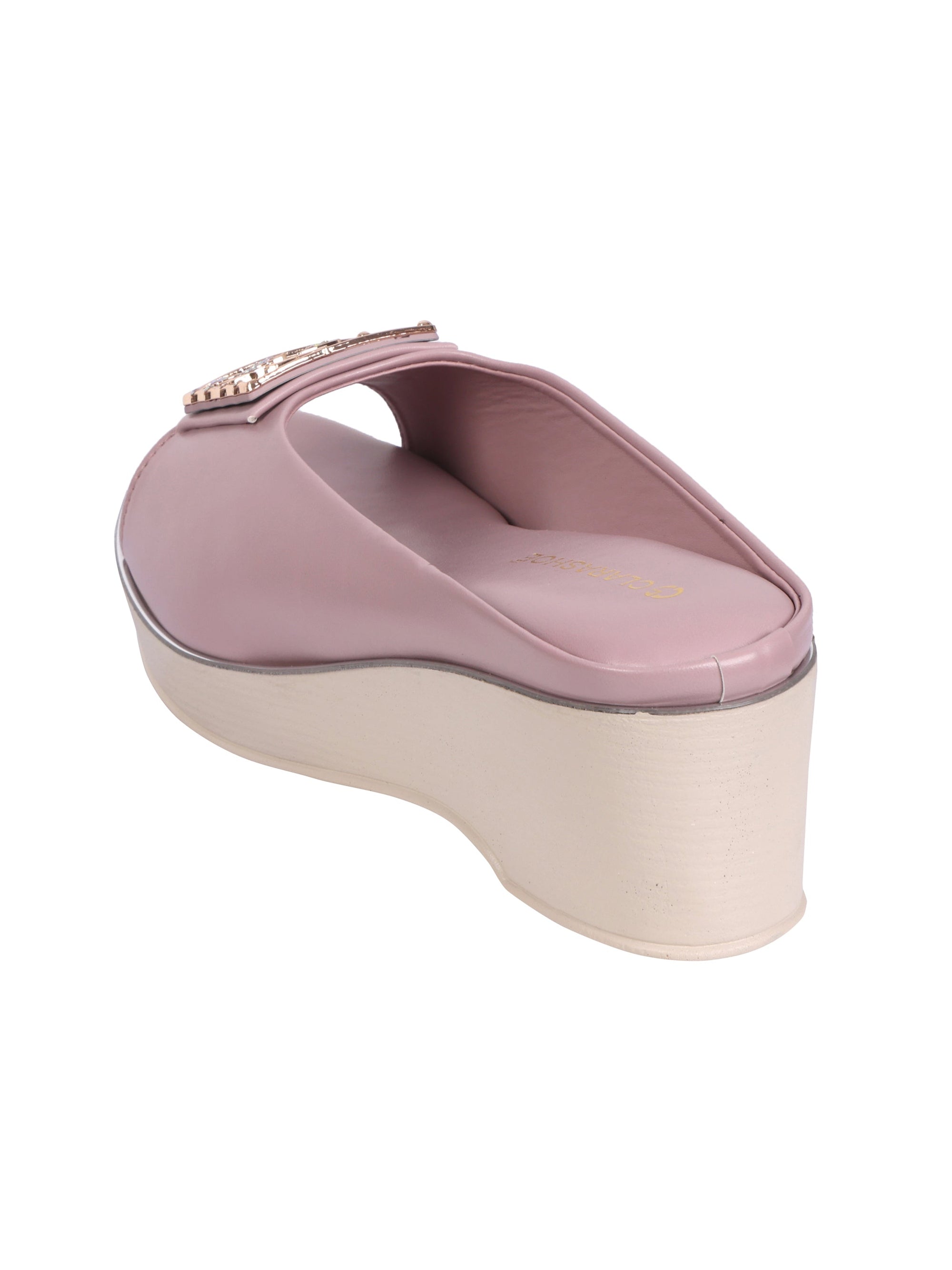 Bamboo Buckle Wedges Clarashoe