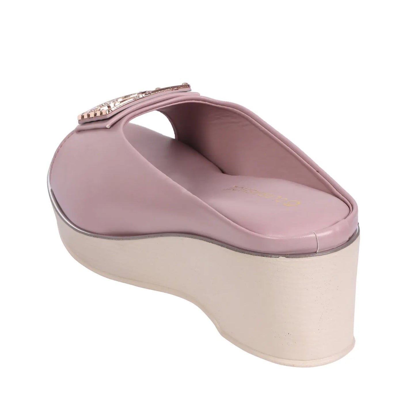 Bamboo Buckle Wedges Clarashoe