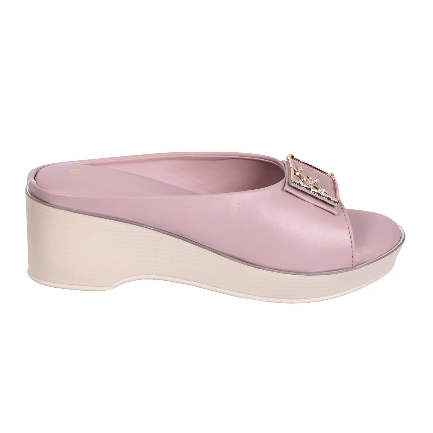 Bamboo Buckle Wedges Clarashoe