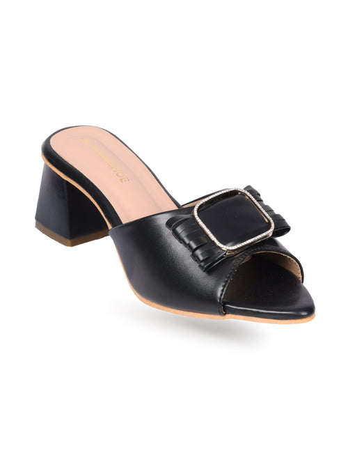 Charm Buckle Heels Clarashoe