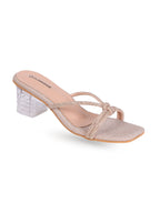 Shimmer Bow Heels Clarashoe