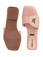 Diamond Buckle Flats Clarashoe