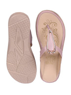 Pastel Ethnic Kolhapairs Clarashoe
