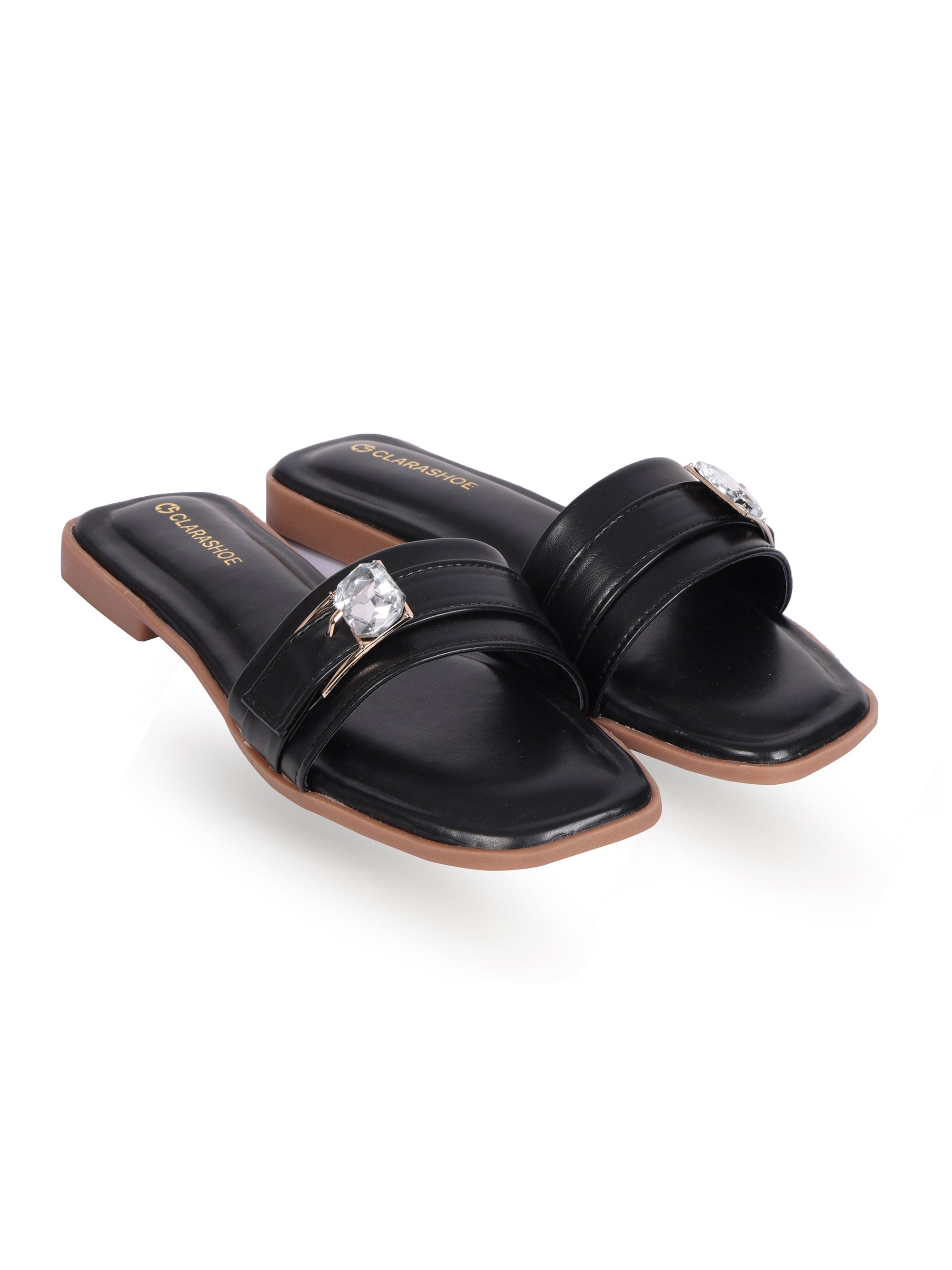 Gem Buckle Flats Clarashoe