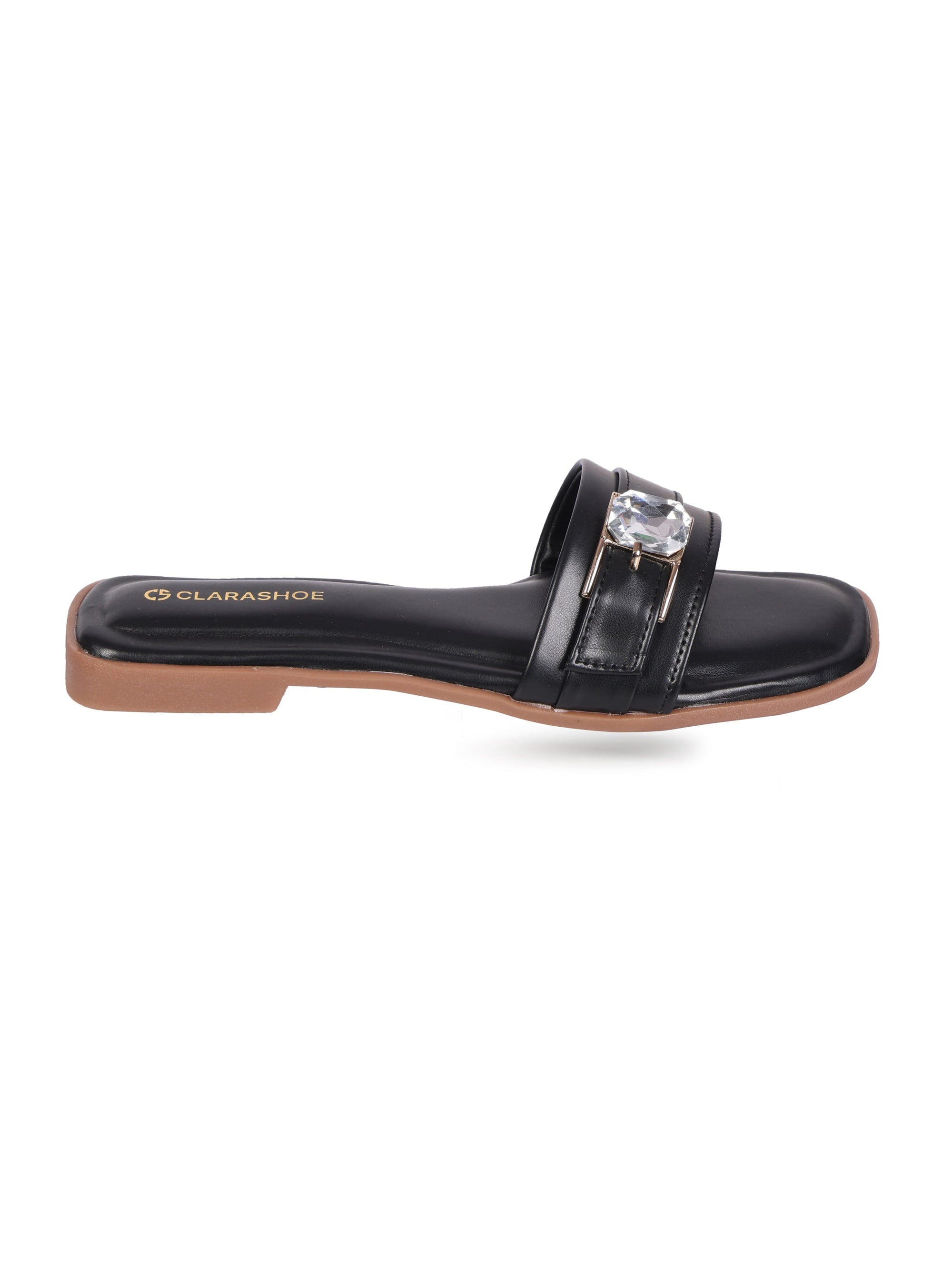Gem Buckle Flats Clarashoe