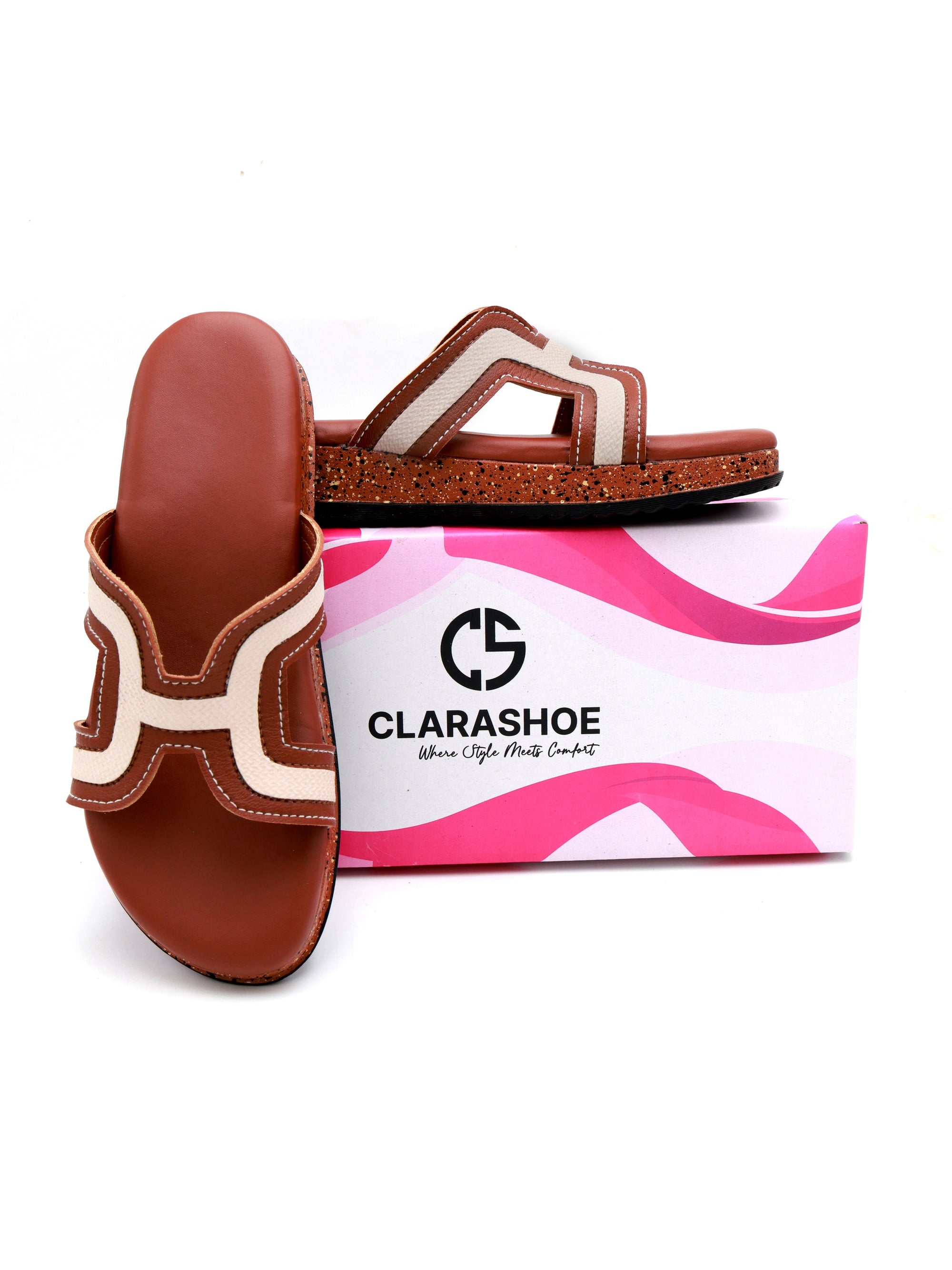 Retro Chic Slides Clarashoe