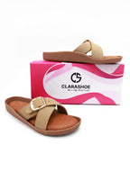 Comfort Cross Slides Clarashoe