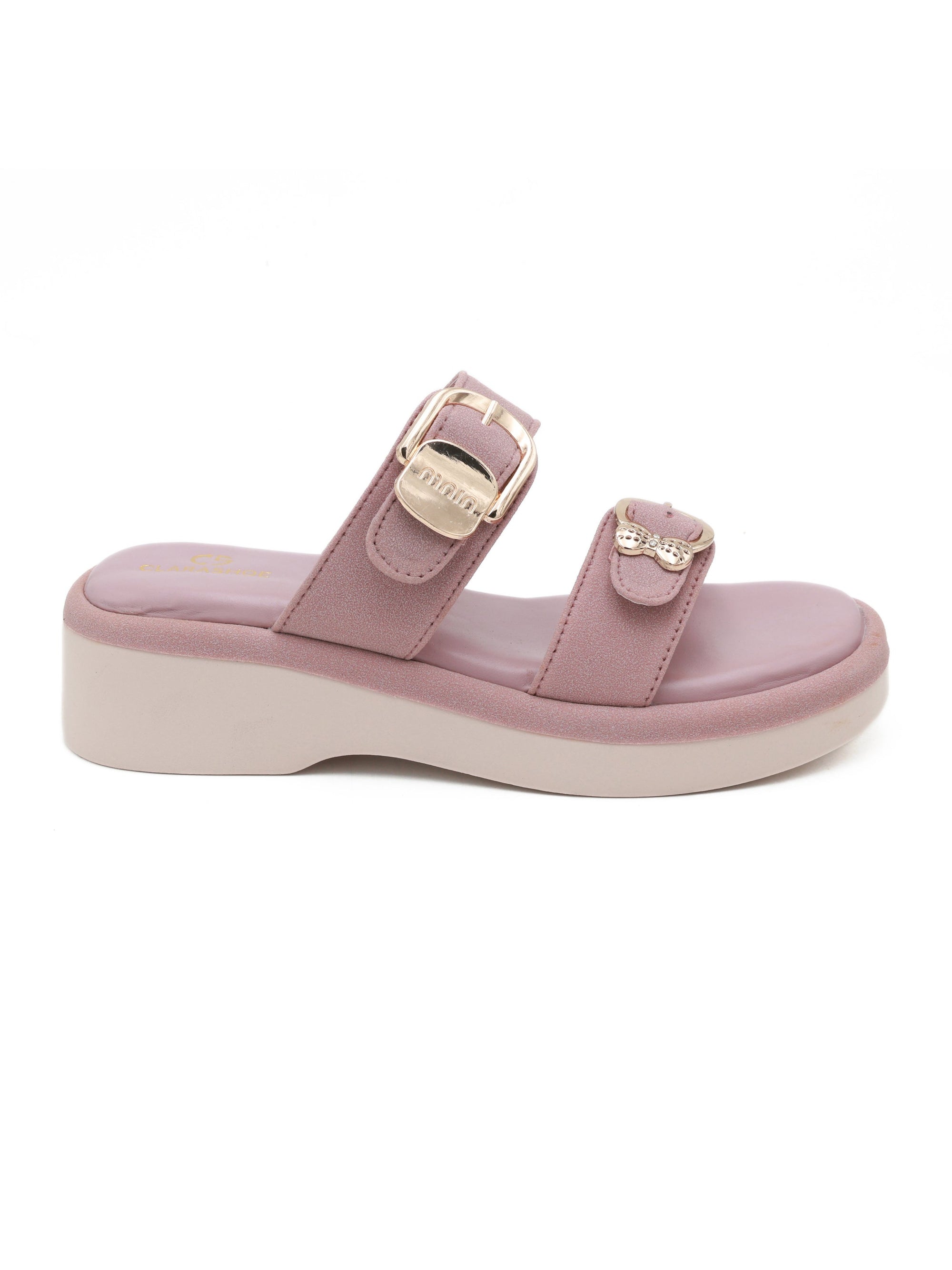 SoftStep Buckle Sandals Clarashoe
