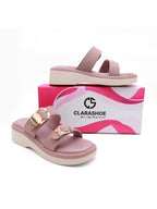 SoftStep Buckle Sandals Clarashoe
