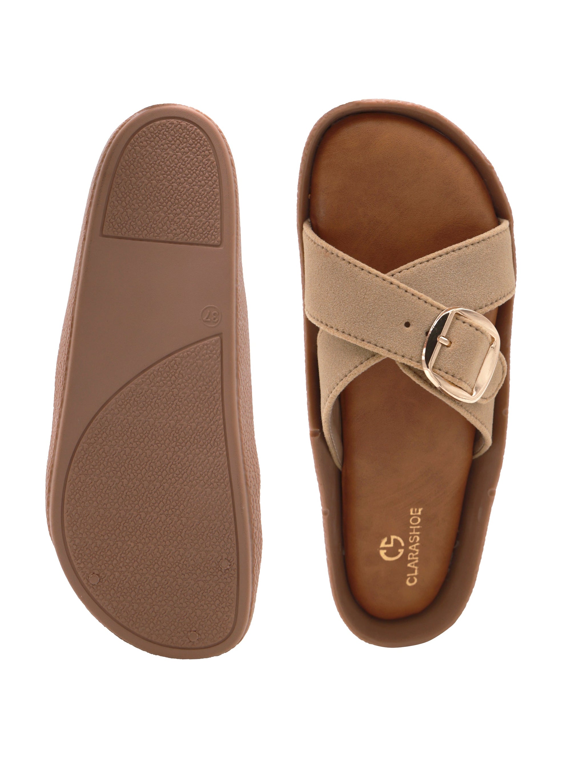 Comfort Cross Slides Clarashoe
