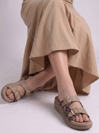 Zaria (Printed Buckle Flat)