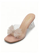 Crystal Bow Heels Clarashoe