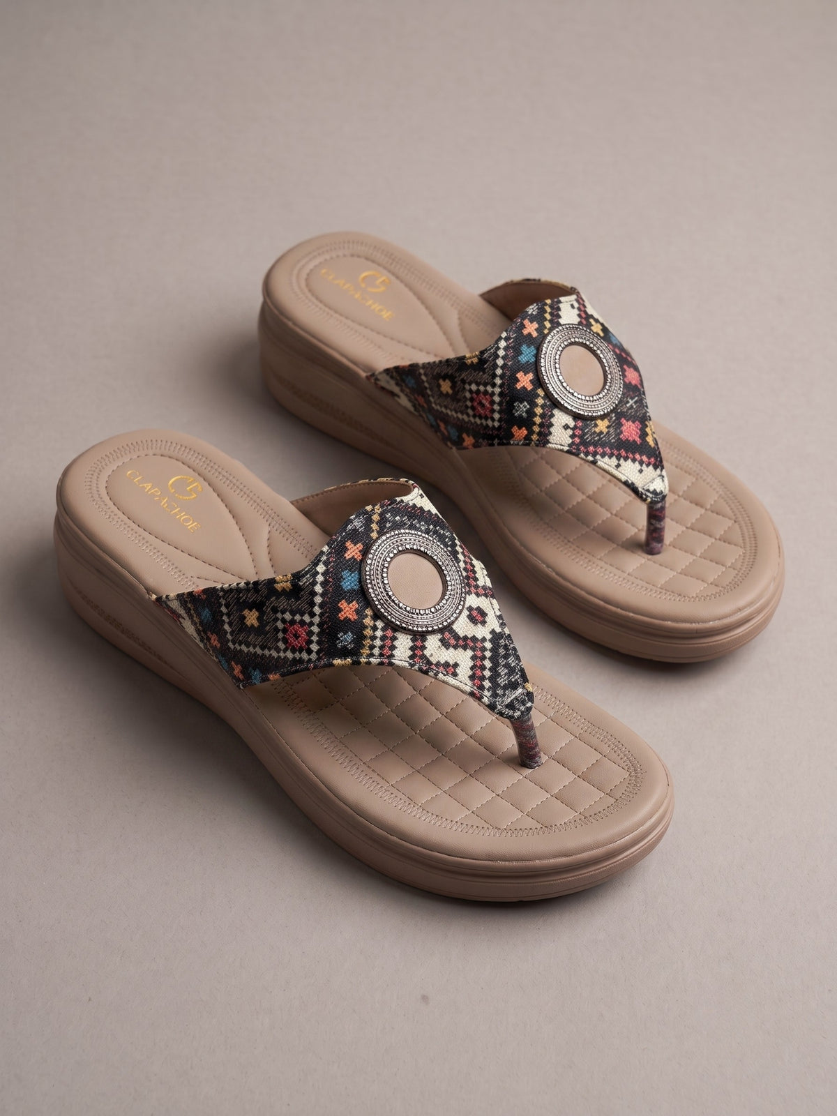 Inaya (Printed Comfort Toe-Post)