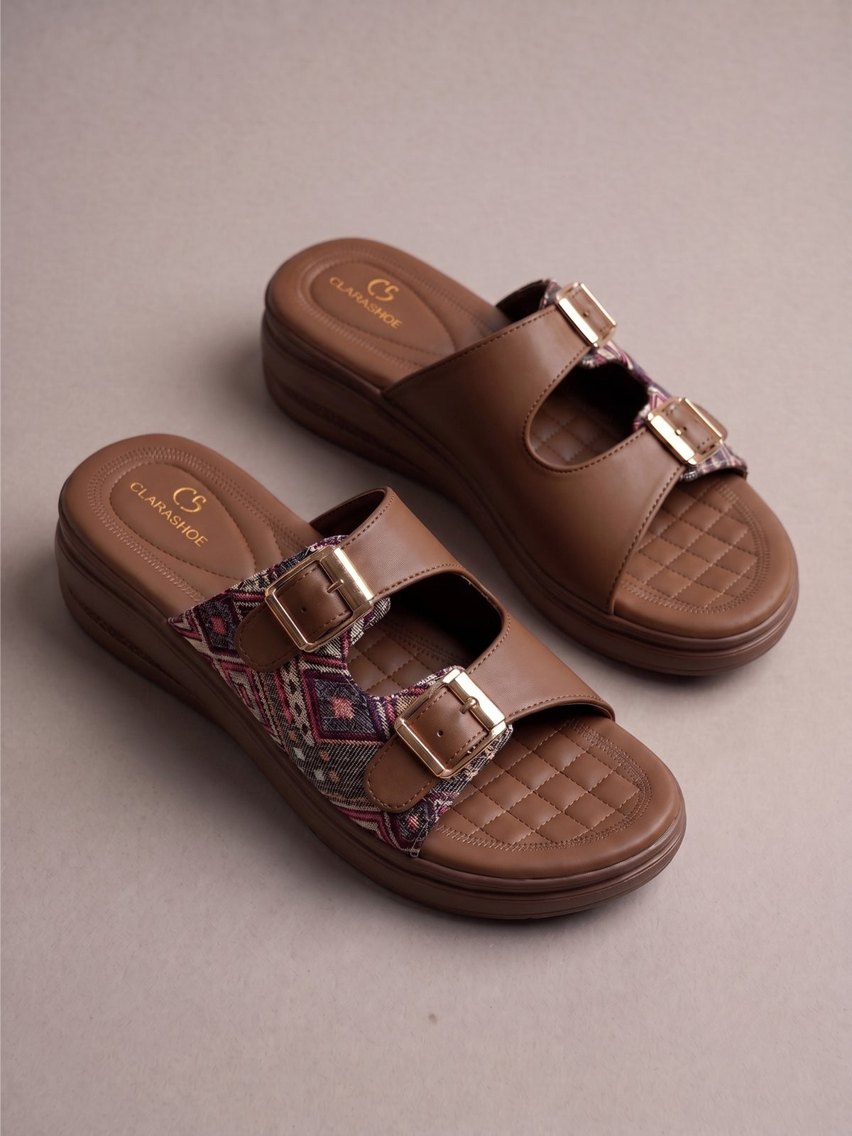 Zaria (Printed Buckle Flat)