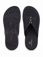 Sia (Embellished Comfort Flat Slide)