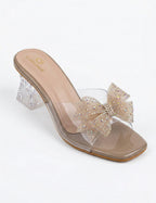 Crystal Bow Heels Clarashoe