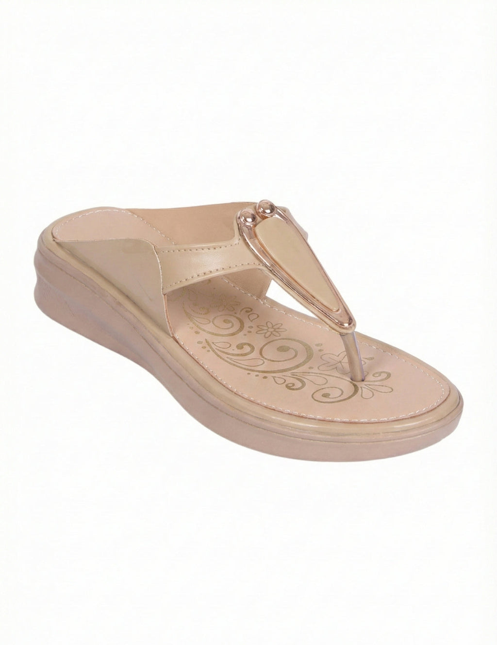 Pastel Ethnic Kolhapairs Clarashoe