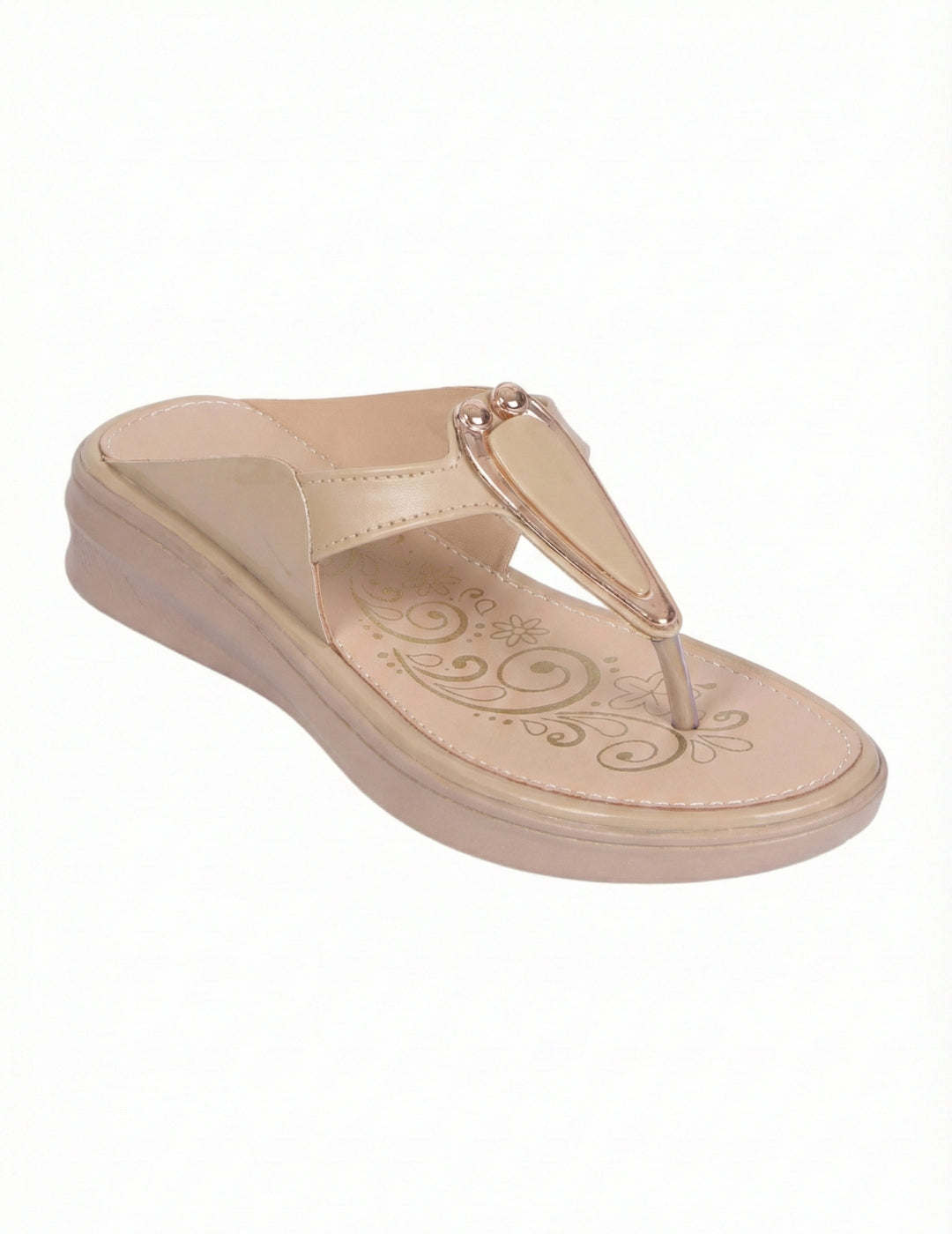 Pastel Ethnic Kolhapairs Clarashoe