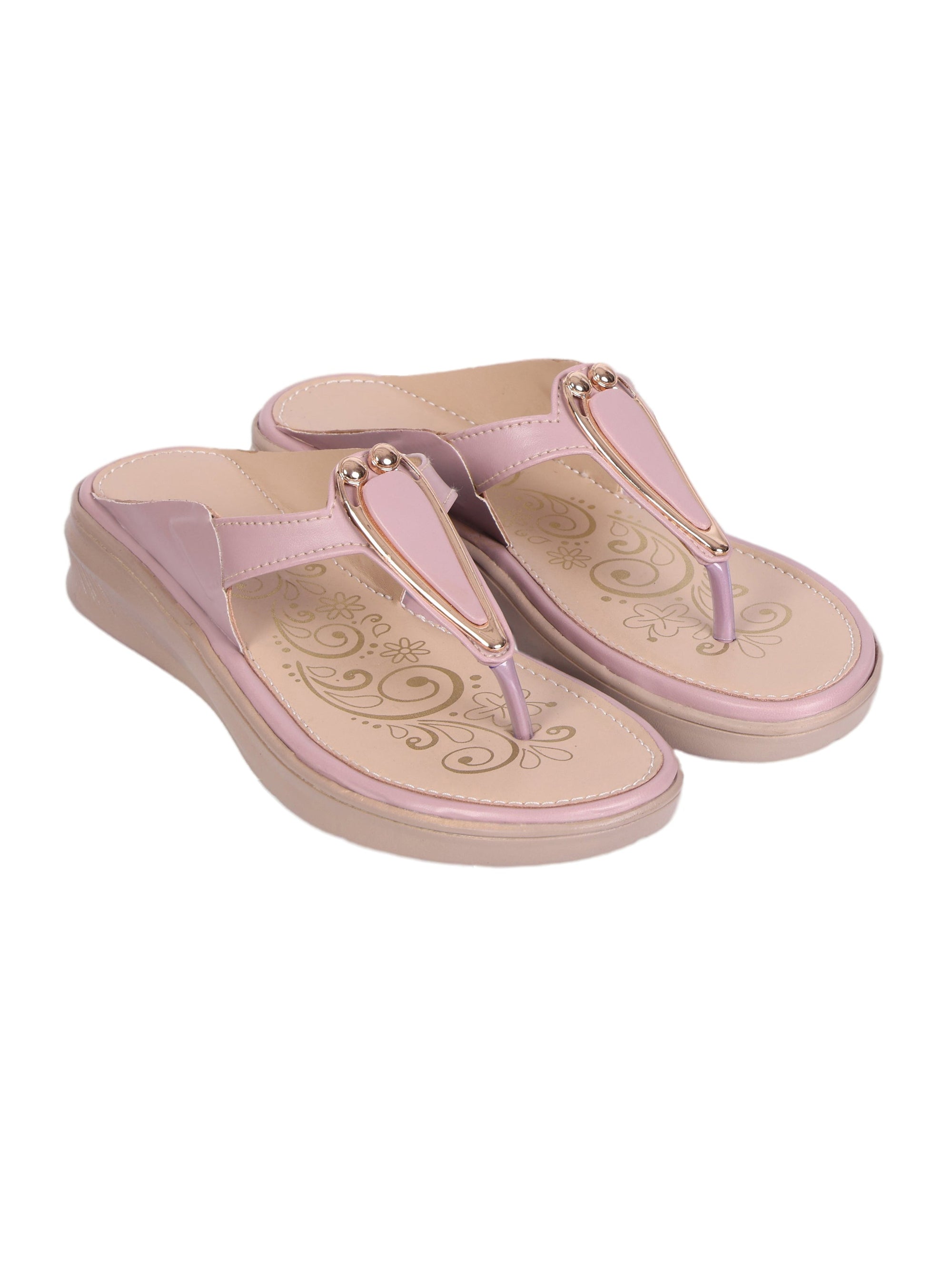Pastel Ethnic Kolhapairs Clarashoe