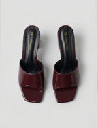 Square Toe Slip-On Heels for Women Clarashoe
