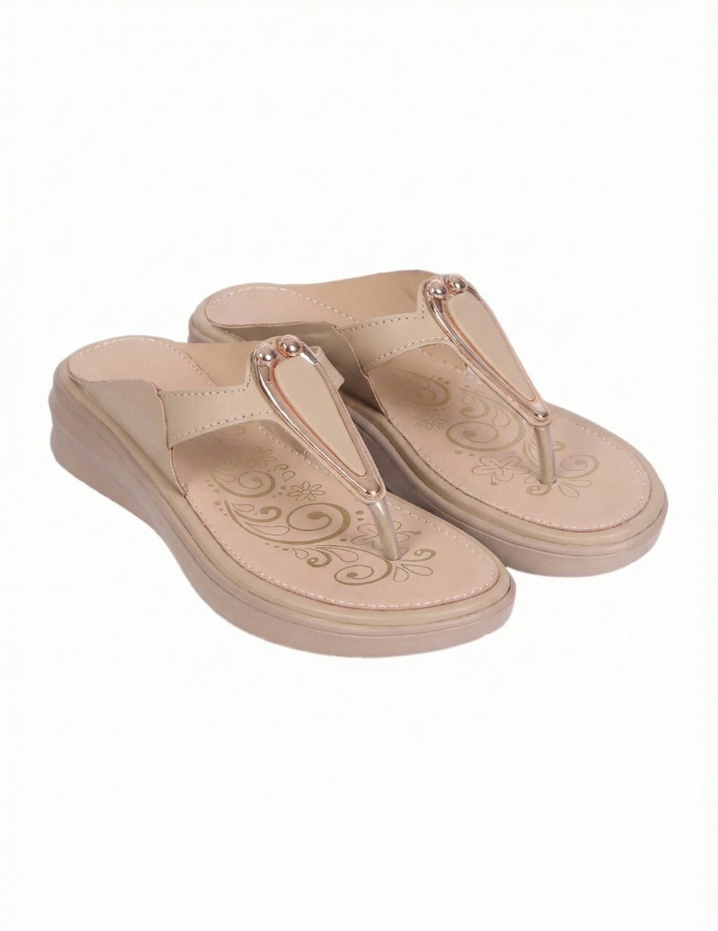 Pastel Ethnic Kolhapairs Clarashoe