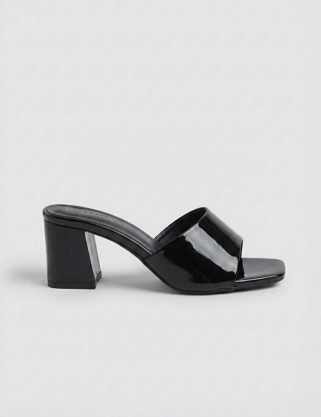 Square Toe Slip-On Heels for Women Clarashoe