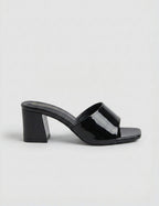 Square Toe Slip-On Heels for Women Clarashoe