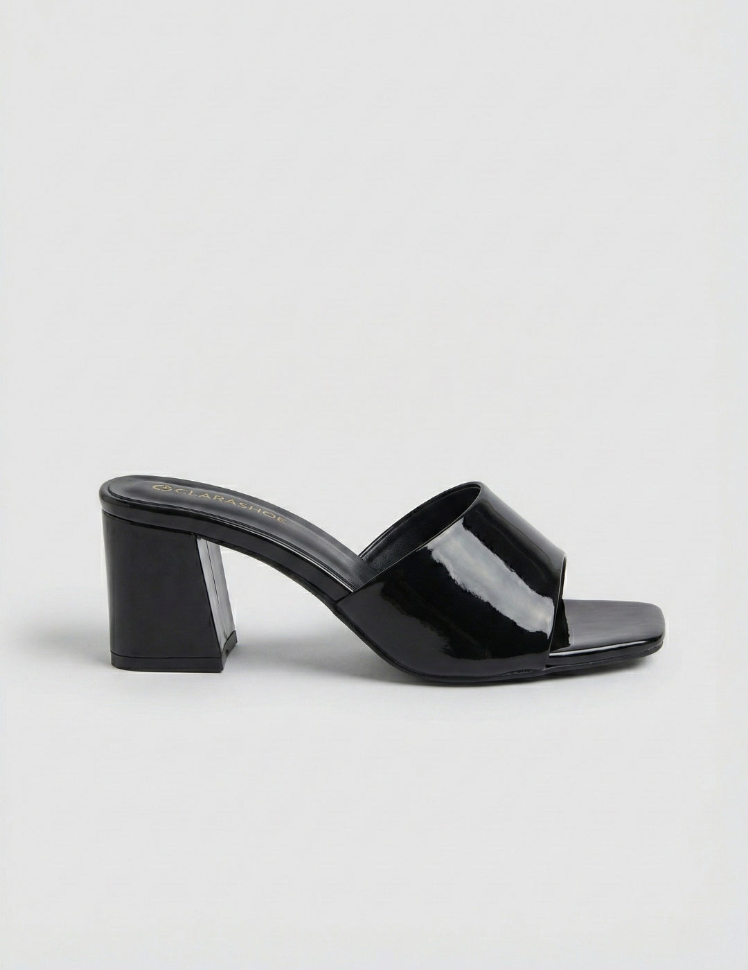 Square Toe Slip-On Heels for Women Clarashoe