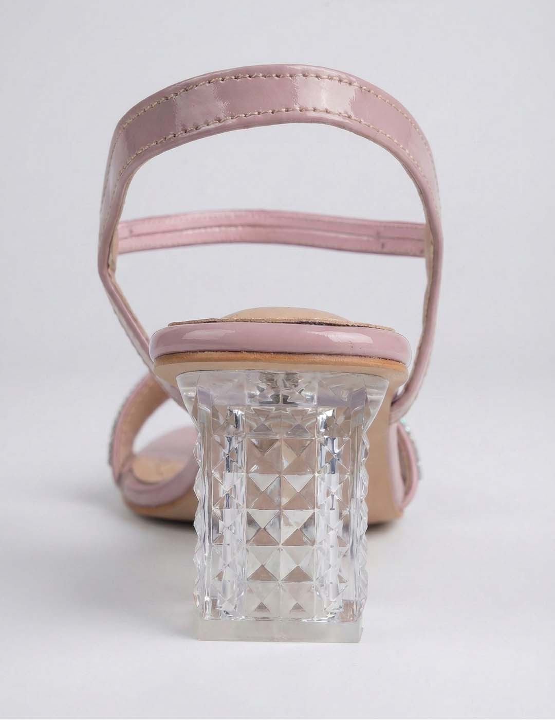 The Crystal Block Sandal Clarashoe
