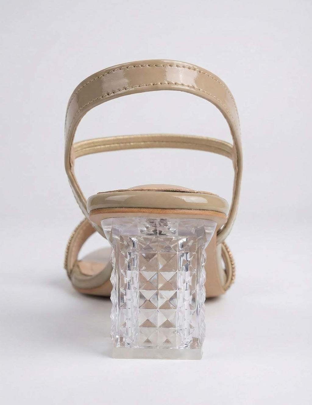 The Crystal Block Sandal Clarashoe
