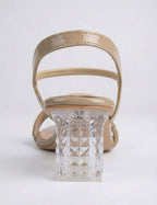 The Crystal Block Sandal Clarashoe
