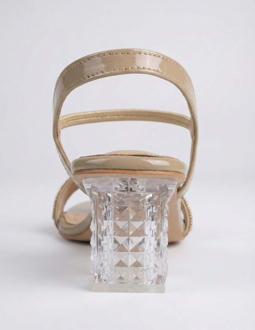 The Crystal Block Sandal Clarashoe