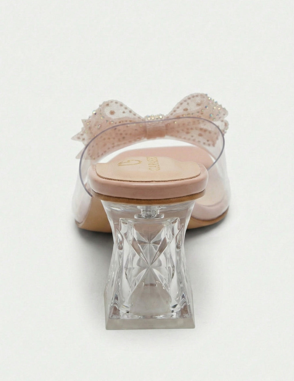 Crystal Bow Heels Clarashoe
