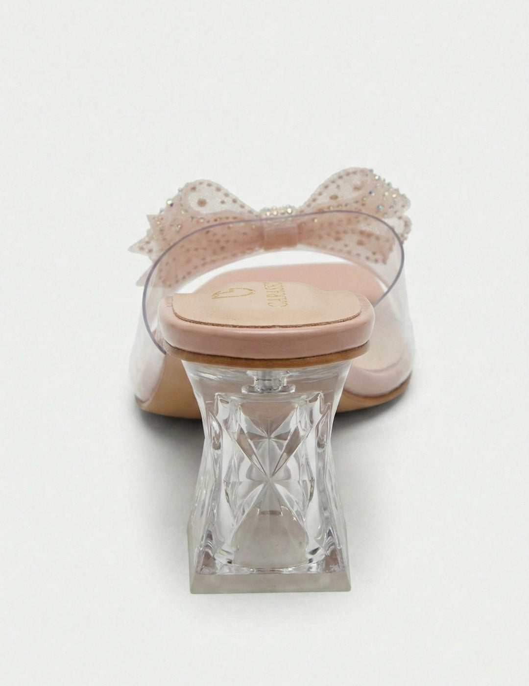 Crystal Bow Heels Clarashoe