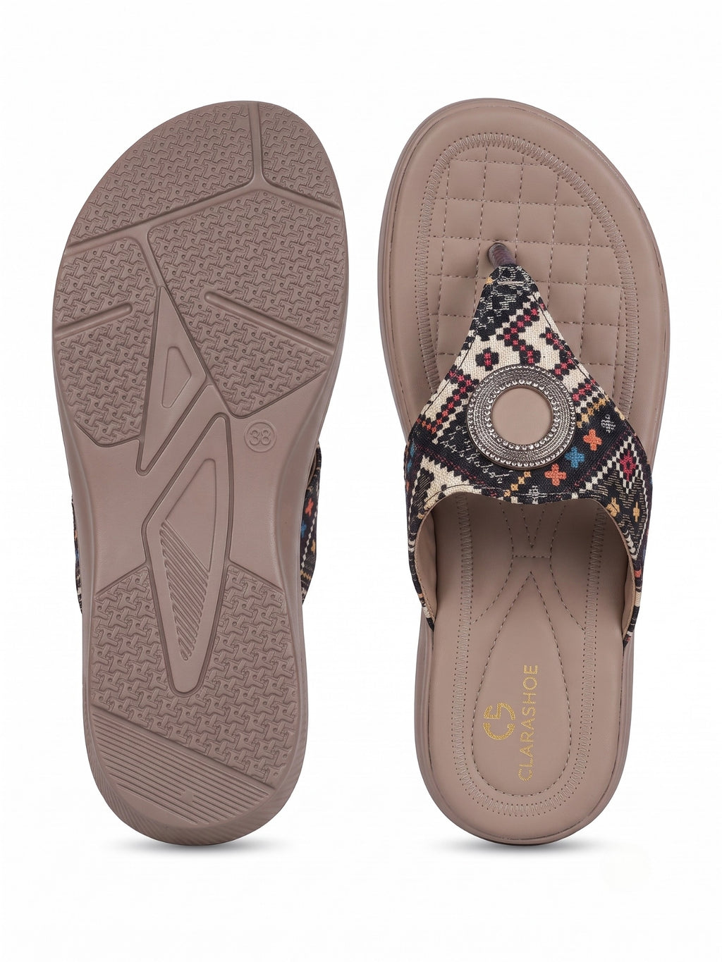 Inaya (Printed Comfort Toe-Post)