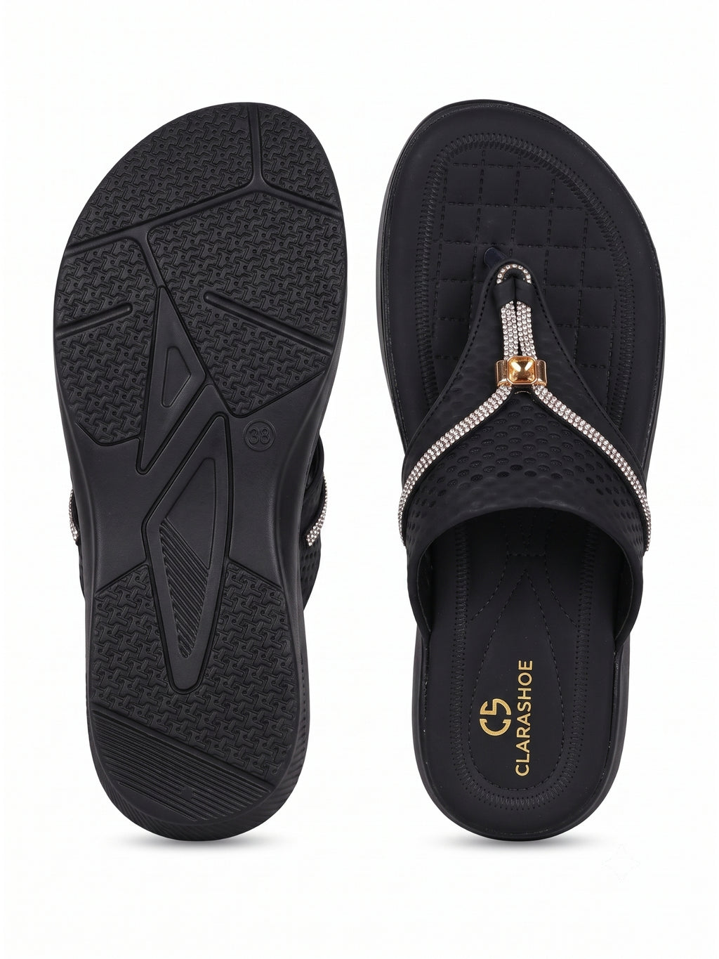 Aira (Embellished Comfort Flip-Flop)