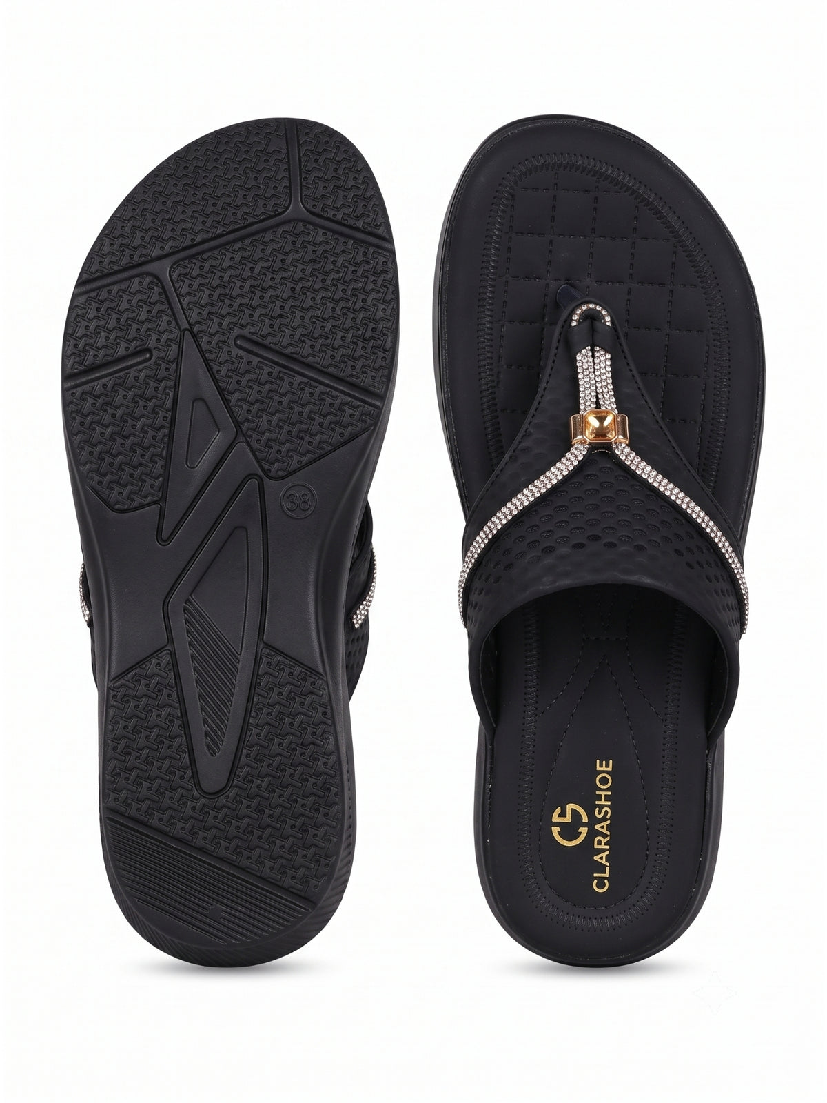 Aira (Embellished Comfort Flip-Flop)
