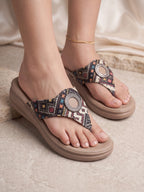 Inaya (Printed Comfort Toe-Post)